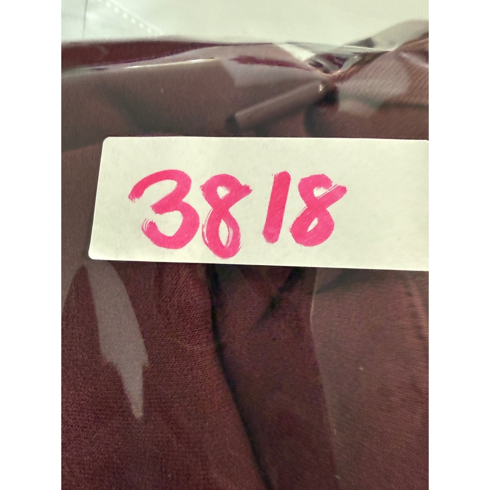Beyond Yoga Womens Cropped Hoodie Burgundy Maroon Cotton Blend Fleece M 3818 - Picture 7 of 7